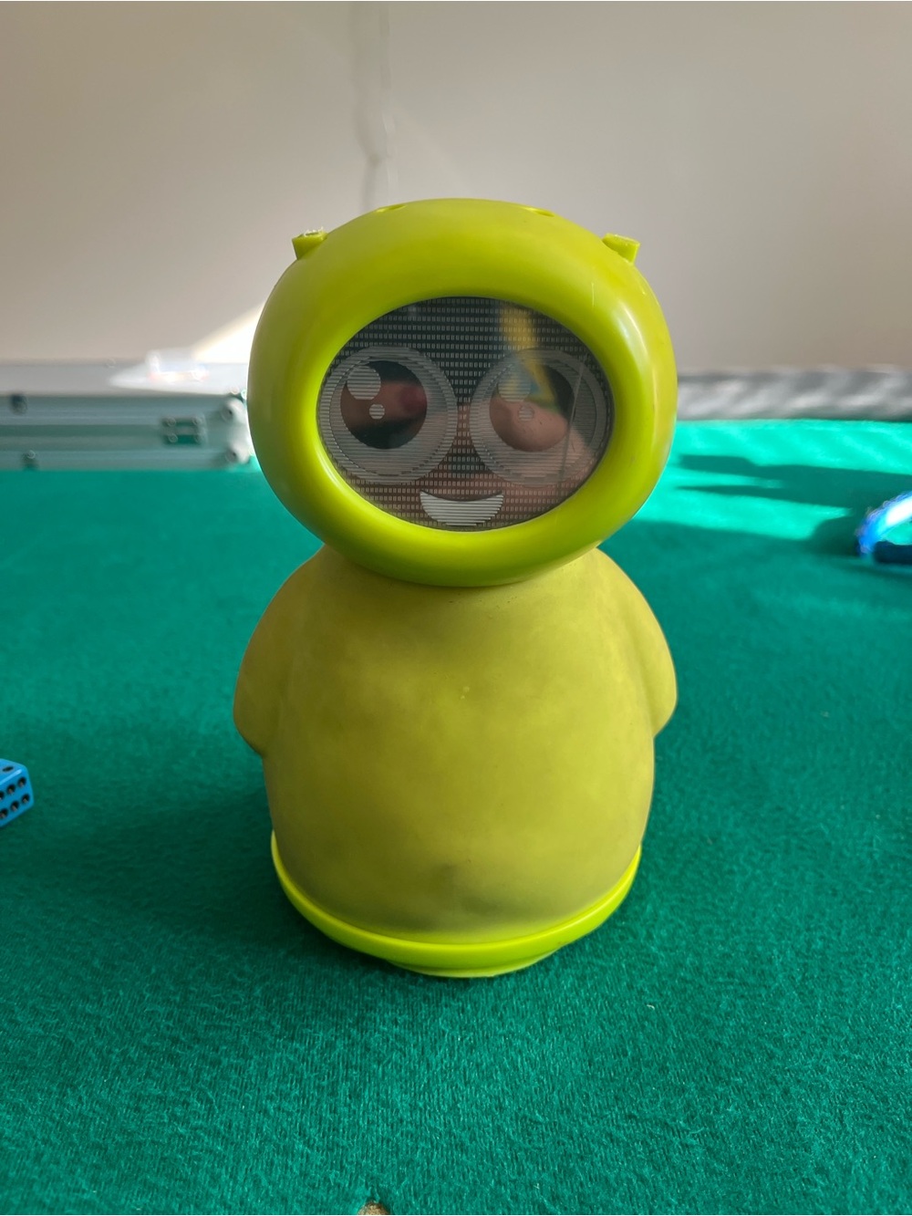 Mattel Yellow Friendly Robot with Animated Face